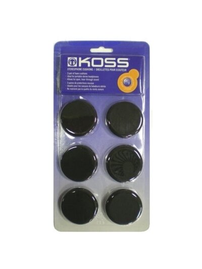 Koss | PORTCUSH Replacement cushion for stereophones | No | Black 1