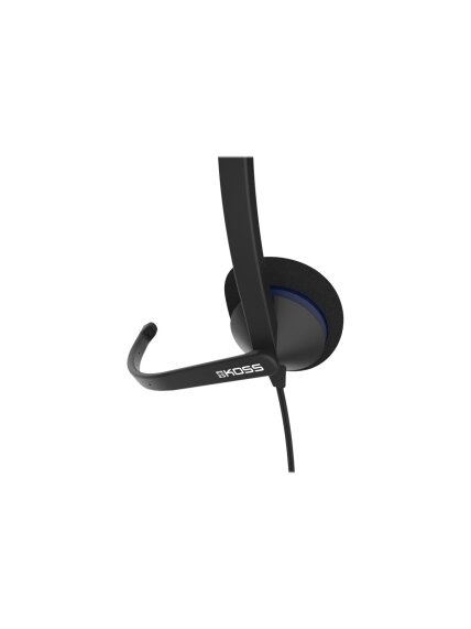 Koss | Headphones | CS195 USB | Wired | On-Ear | Microphone | Black 1