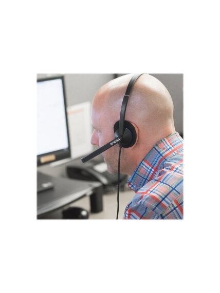 Koss | Headphones | CS200 USB | Wired | On-Ear | Microphone | Black 4 Koss | Headphones | CS200 USB | Wired | On-Ear | Microphone | Black 4