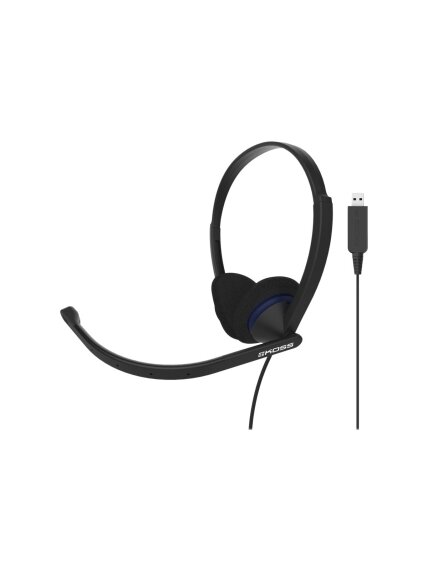 Koss | Headphones | CS200 USB | Wired | On-Ear | Microphone | Black Koss | Headphones | CS200 USB | Wired | On-Ear | Microphone | Black