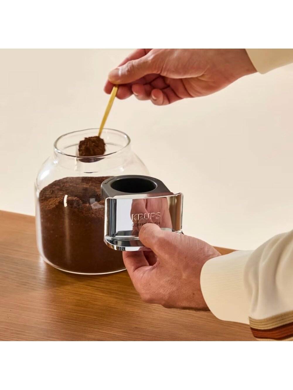 Krups Coffee Crush Coffee maker SA401LE0, Black/Green 4 Krups Coffee Crush Coffee maker SA401LE0, Black/Green 4