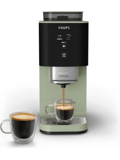 Krups Coffee Crush Coffee maker SA401LE0, Black/Green