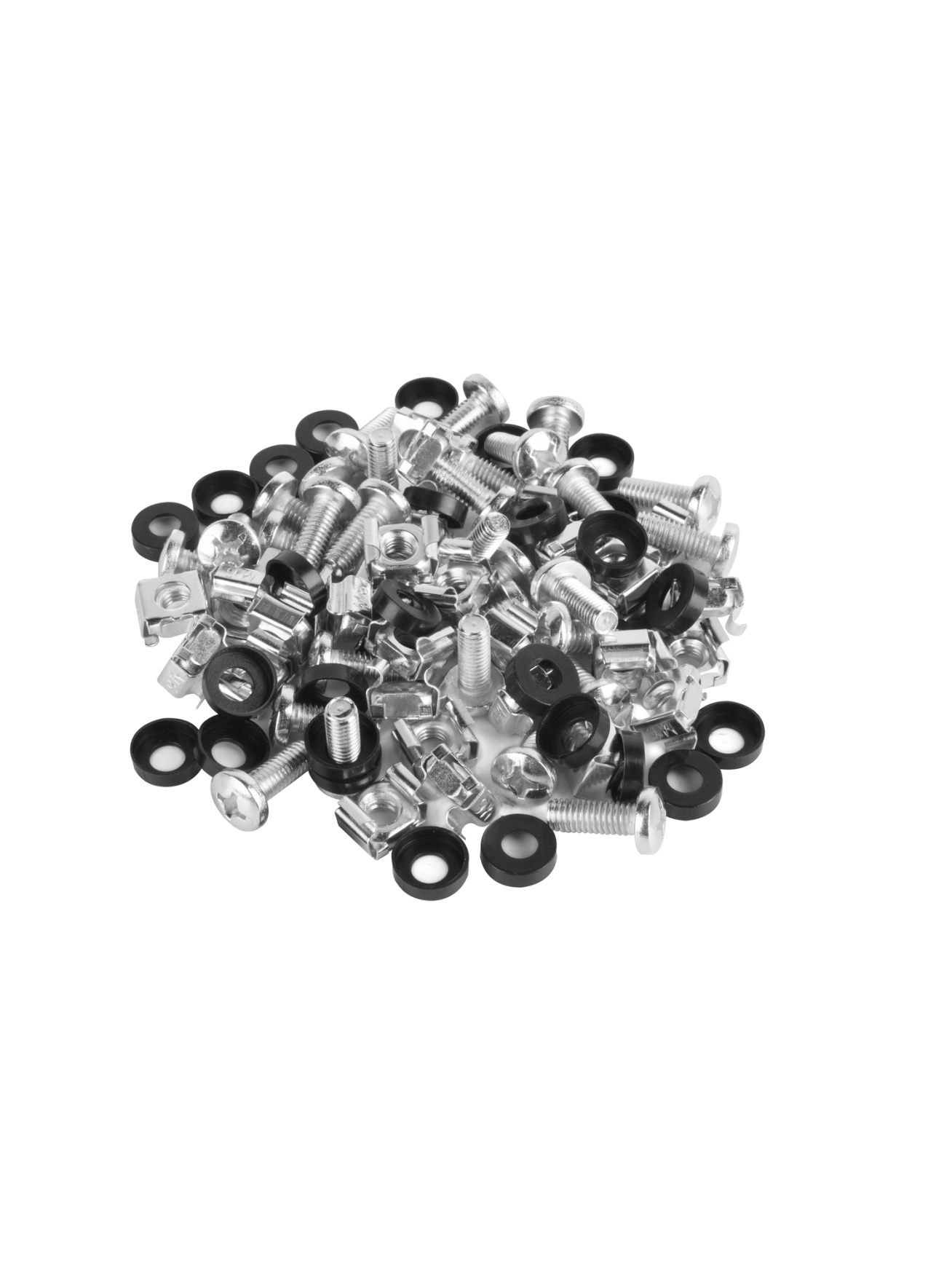 Lanberg | 19" Mounting screws set (basket, washer, screw), 10 pcs | AK-1304-S 1 Lanberg | 19" Mounting screws set (basket, washer, screw), 10 pcs | AK-1304-S 1