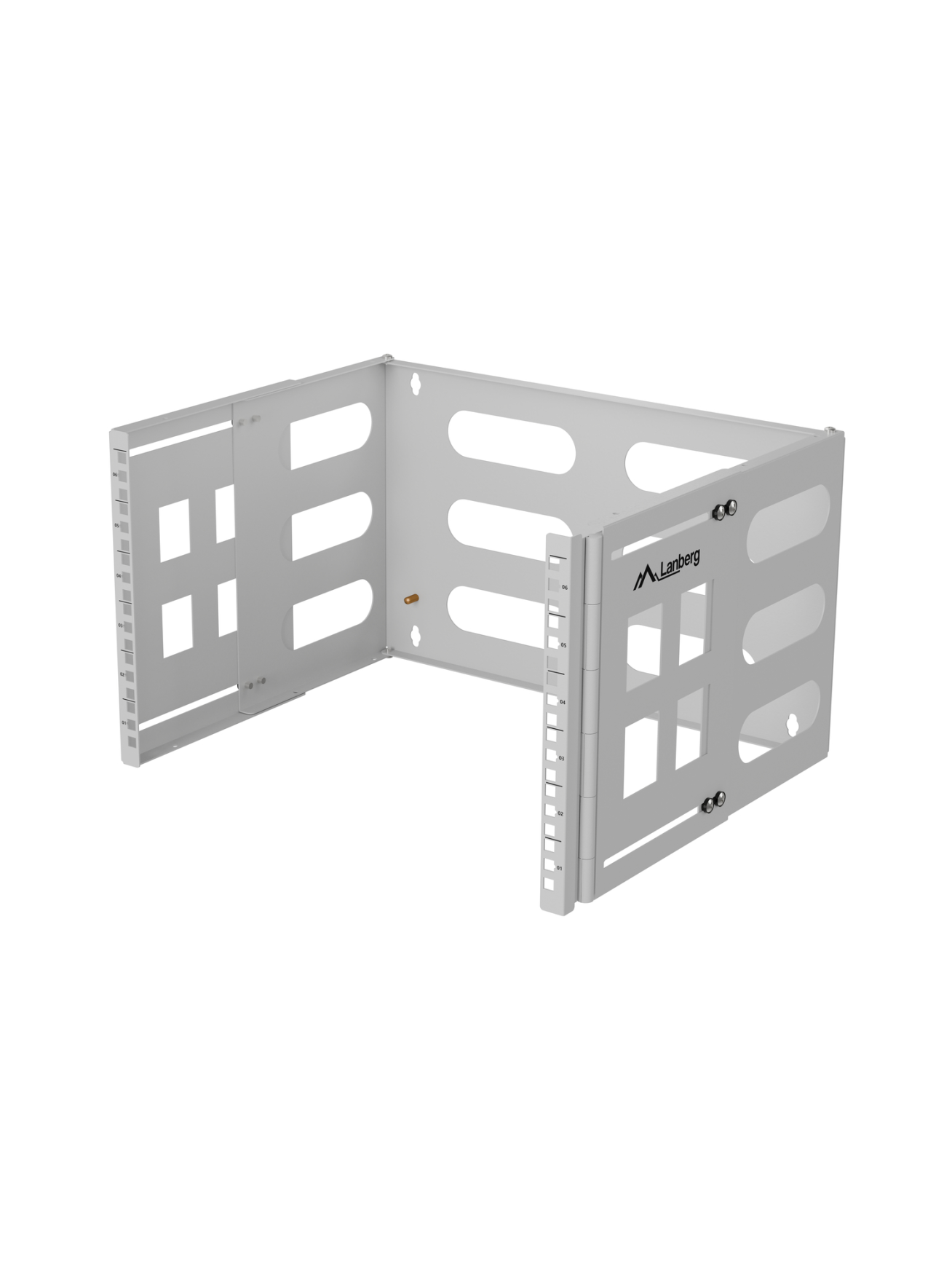 Lanberg Folding Bracket Wall-mount 19" 6U | FB01-5406-10S | Grey Lanberg Folding Bracket Wall-mount 19" 6U | FB01-5406-10S | Grey