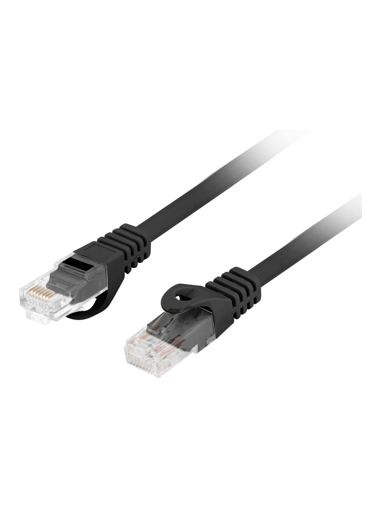Lanberg | Patchcord Cat.6 UTP LSZH CU | PCU6-10CU-0200-BK | 2 m | Black