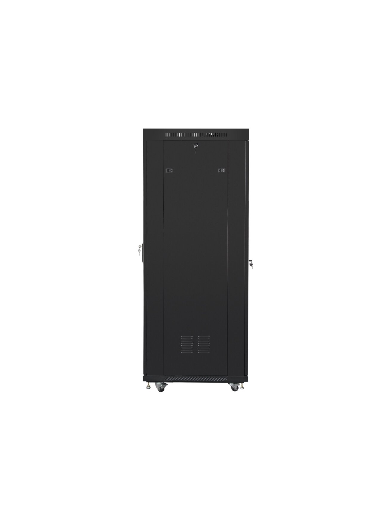 Lanberg | Rack cabinet 19" free-standing 37U/600x800 (flat pack) with mesh door, LCD | FF01-6837-23BL | Black 4 Lanberg | Rack cabinet 19" free-standing 37U/600x800 (flat pack) with mesh door, LCD | FF01-6837-23BL | Black 4