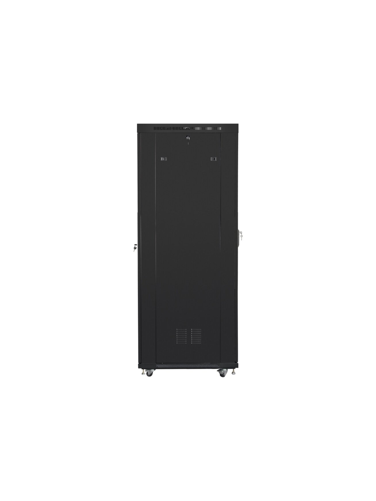 Lanberg | Rack cabinet 19" free-standing 42U/800x1000 (flat pack) with mesh door, LCD | FF01-8042-23BL | Black 3 Lanberg | Rack cabinet 19" free-standing 42U/800x1000 (flat pack) with mesh door, LCD | FF01-8042-23BL | Black 3