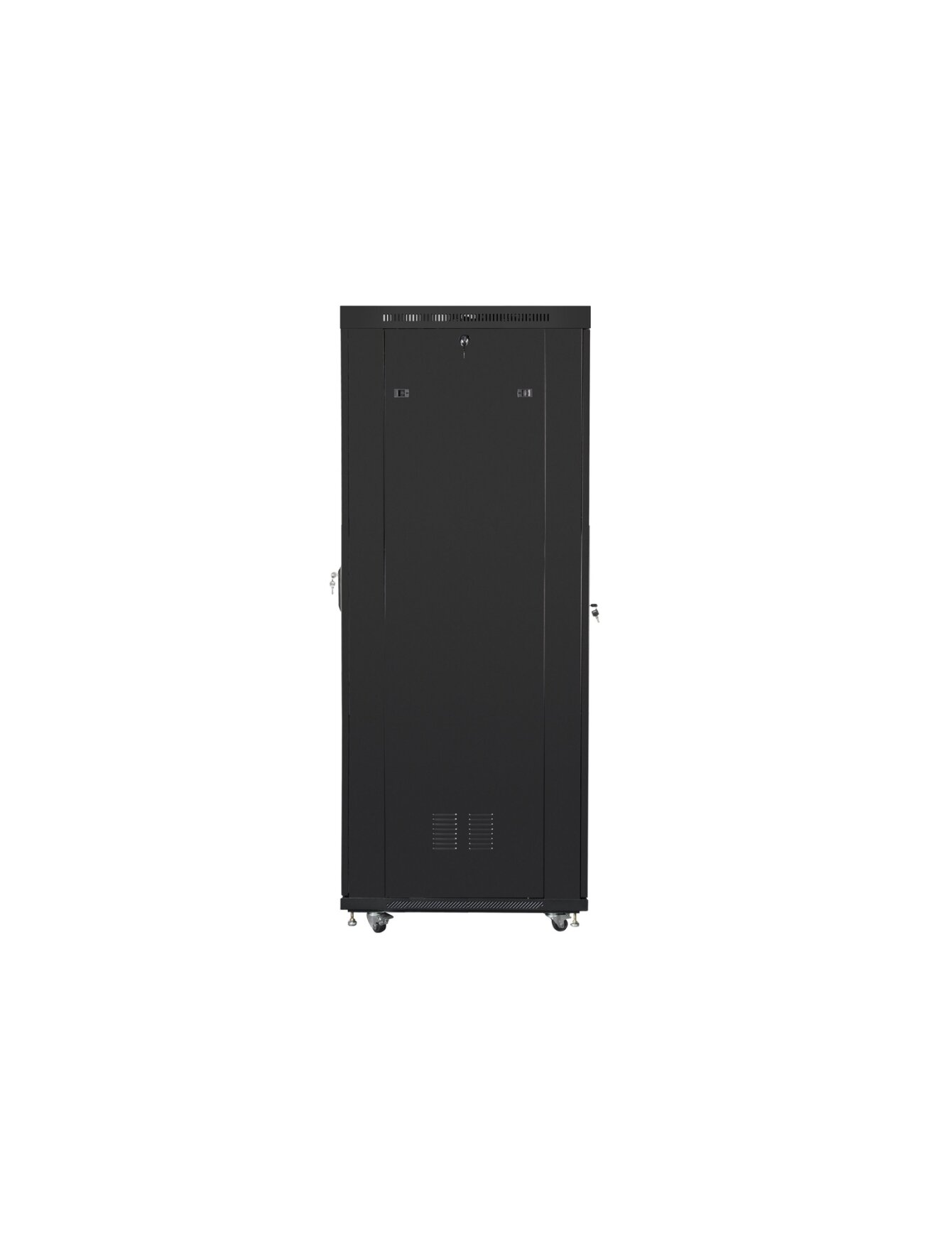 Lanberg | Rack cabinet 19" free-standing 42U/800x1000 (flat pack) with mesh door, LCD | FF01-8042-23BL | Black 4 Lanberg | Rack cabinet 19" free-standing 42U/800x1000 (flat pack) with mesh door, LCD | FF01-8042-23BL | Black 4