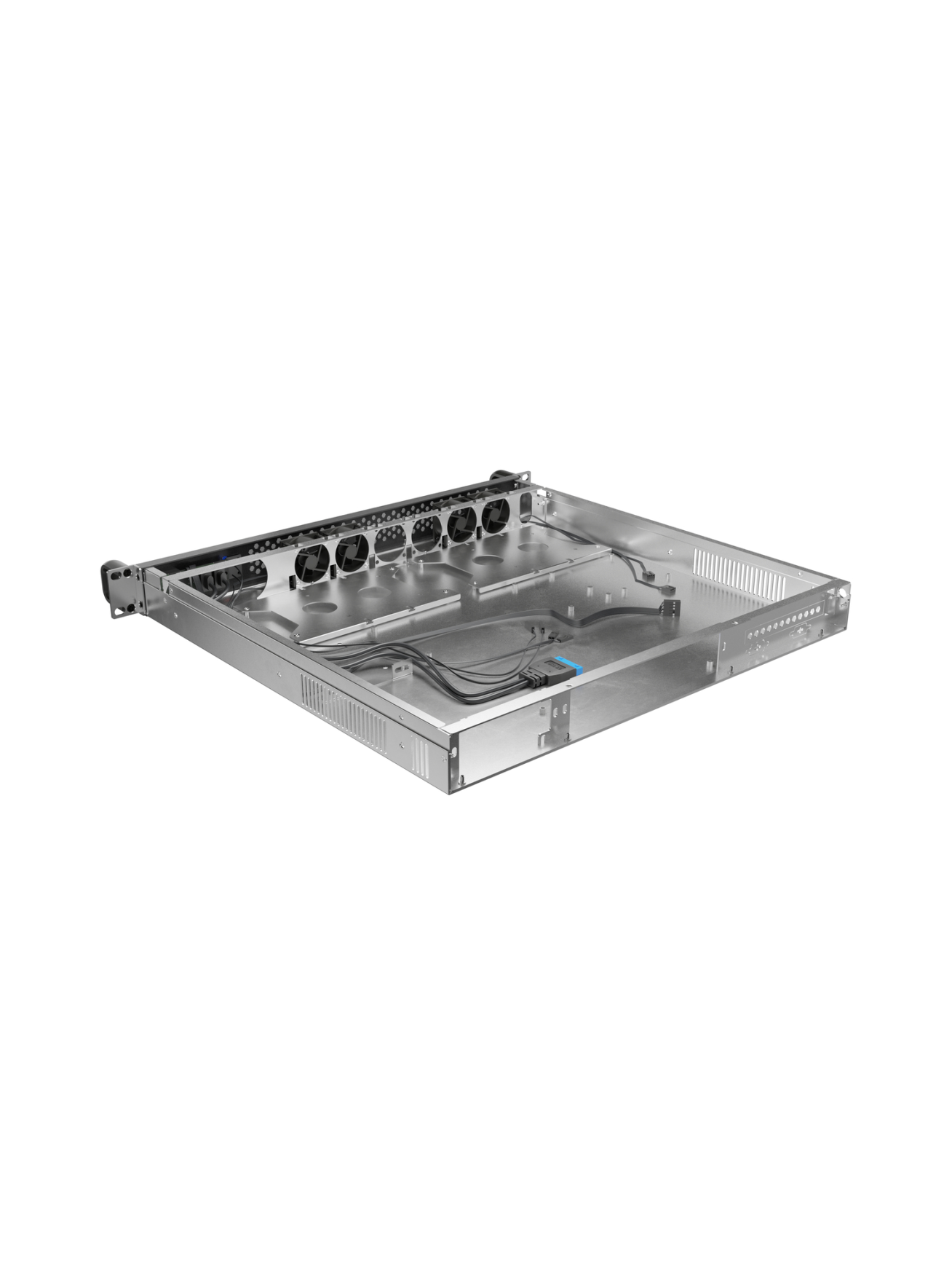 Lanberg Rackmount server chassis ATX 420/10 19"/1U | SC01-4201-10B | Black 2 Lanberg Rackmount server chassis ATX 420/10 19"/1U | SC01-4201-10B | Black 2
