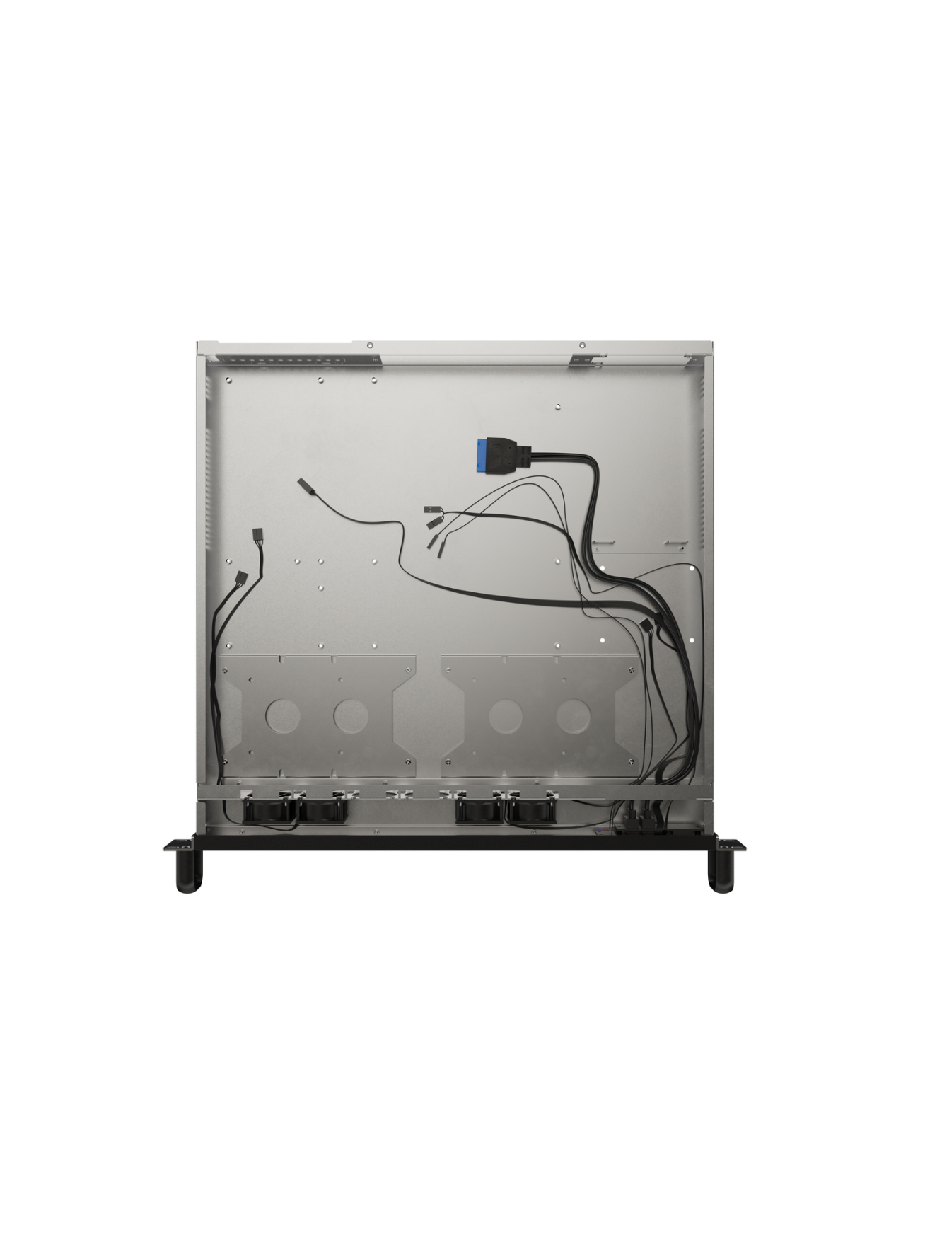 Lanberg Rackmount server chassis ATX 420/10 19"/1U | SC01-4201-10B | Black 5 Lanberg Rackmount server chassis ATX 420/10 19"/1U | SC01-4201-10B | Black 5