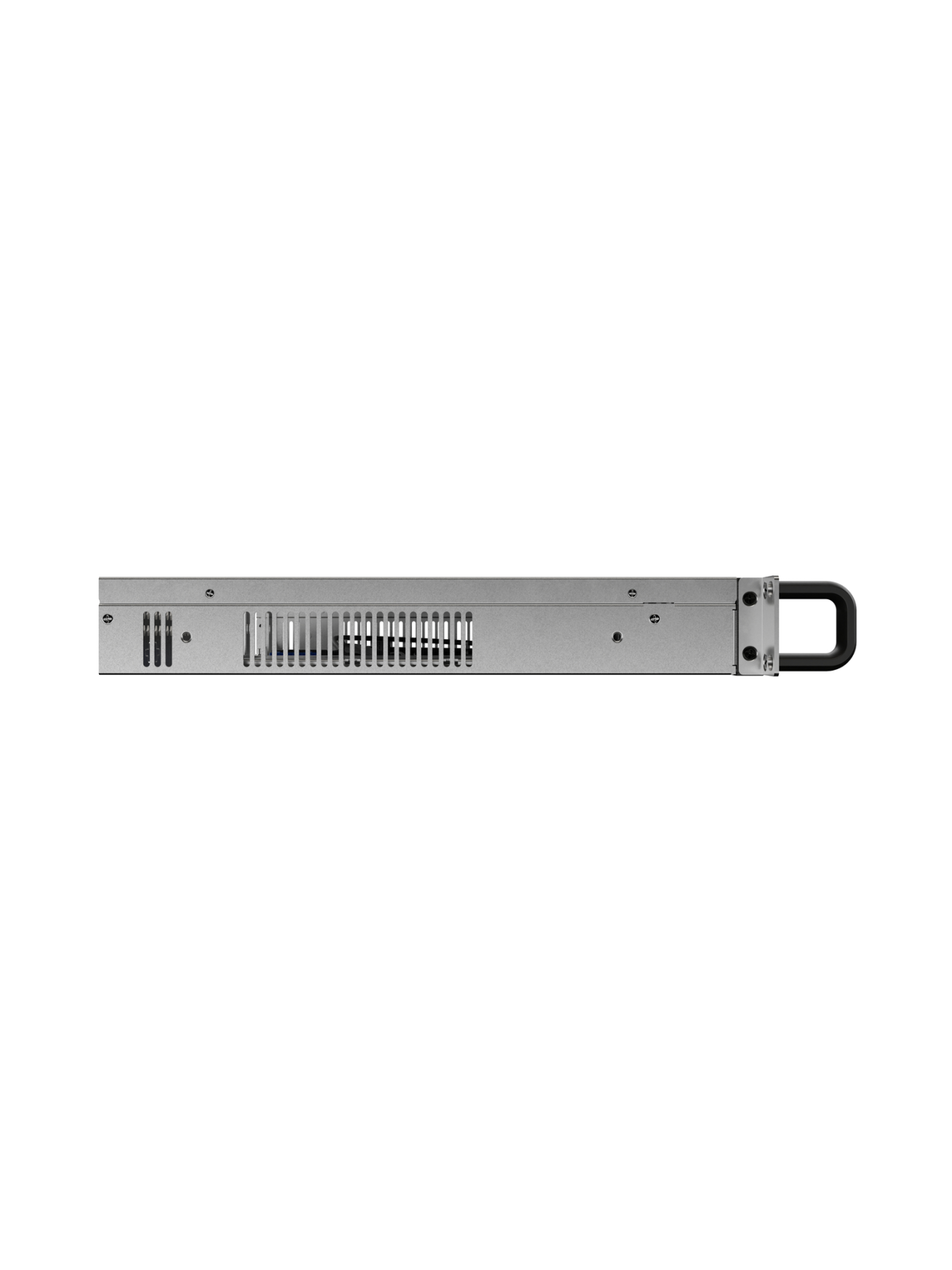 Lanberg Rackmount server chassis ITX 300/10 19"/1U | SC01-3001-10B | Black 9