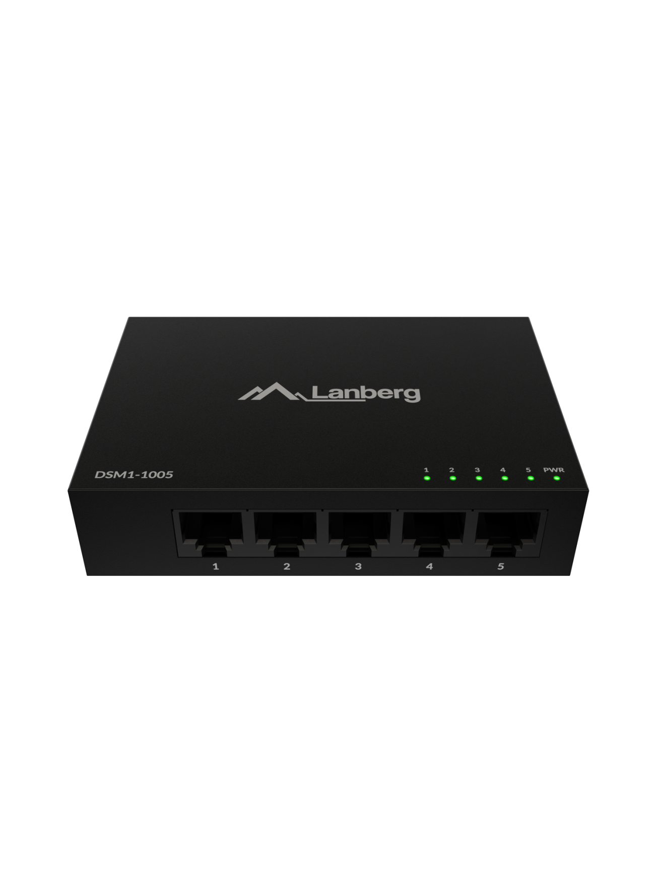 Lanberg Switch 5x1GB/s Unmanagment Gigabit Ethernet Desktop 12V metal case | DSM1-1005 | Unmanaged | Desktop 4 Lanberg Switch 5x1GB/s Unmanagment Gigabit Ethernet Desktop 12V metal case | DSM1-1005 | Unmanaged | Desktop 4