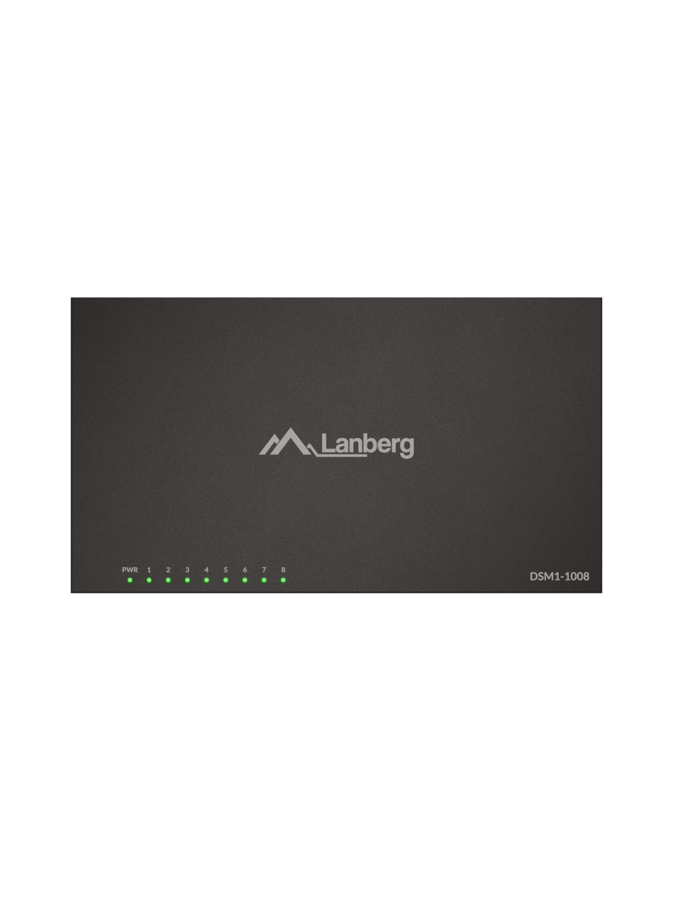 Lanberg Switch 8x1GB/s Unmanagment Gigabit Ethernet Desktop 12V metal case | DSM1-1008 3 Lanberg Switch 8x1GB/s Unmanagment Gigabit Ethernet Desktop 12V metal case | DSM1-1008 3