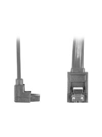 Lanberg SATA Data III (6GB/s) Cable 50CM Angled Metal Clips | CA-SASA-13CU-0050-BK 2 Lanberg SATA Data III (6GB/s) Cable 50CM Angled Metal Clips | CA-SASA-13CU-0050-BK 2