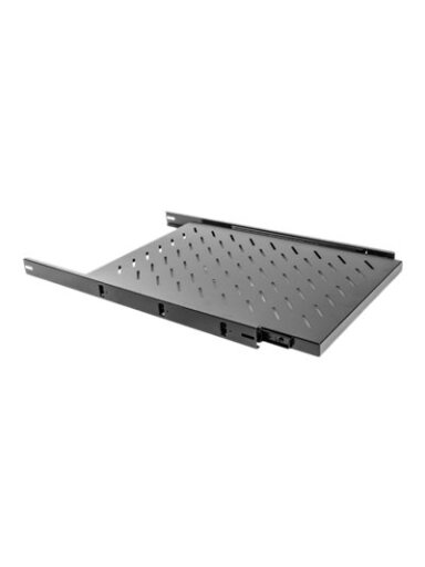 Lanberg 19" Sliding Shelf 1U/465x750mm | AK-1011-B | Black Lanberg 19" Sliding Shelf 1U/465x750mm | AK-1011-B | Black