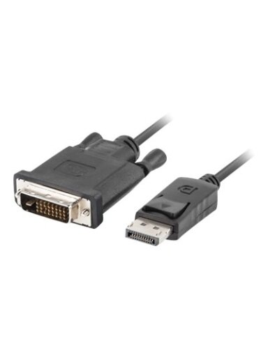Lanberg Cable | CA-DPDV-10CU-0018-BK | DisplayPort to DVI-D | 1.8 m