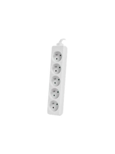 Lanberg Cable Power Strip, 5X French Outlets Quality-Grade Copper, 1.5 m | PS0-05E-0150-W Lanberg Cable Power Strip, 5X French Outlets Quality-Grade Copper, 1.5 m | PS0-05E-0150-W