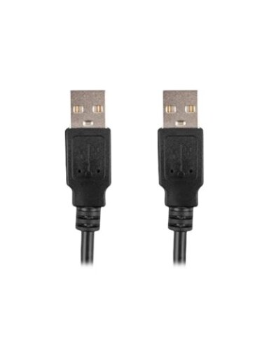 Lanberg | Cable USB-A 2.0 | CA-USBA-20CU-0018-BK | USB Type-A to USB Type-A