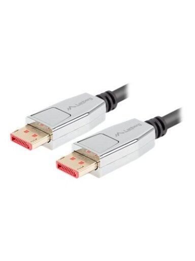 Lanberg DisplayPort M/M Cable 20 PIN V1.4 8K 60HZ | CA-DPDP-20CU-0010-BK | 1 m