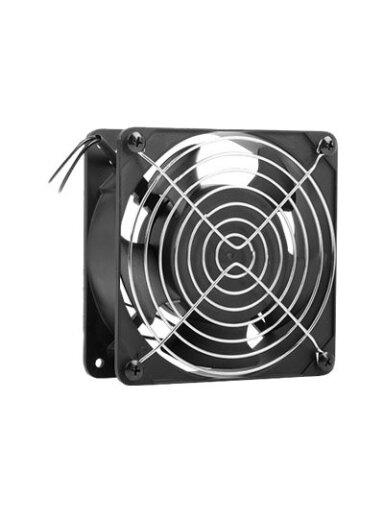 Lanberg Fan for 10"/19" rack wall-mount cabinet 230V, 120x120x38 mm | AK-1501-B | Black Lanberg Fan for 10"/19" rack wall-mount cabinet 230V, 120x120x38 mm | AK-1501-B | Black