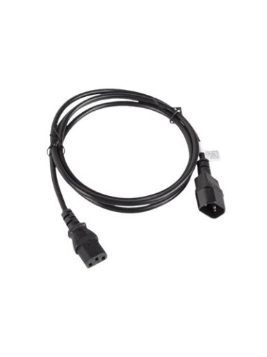 Lanberg | IEC 320 C13 to C14 Cable | CA-C13E-11CC-0018-BK