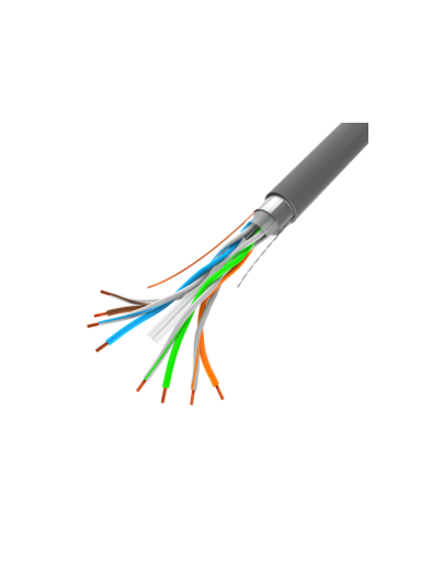 Lanberg | LAN Cable Cat.6 FTP, Solid CU Grey CPR + Fluke Passed | LCF6-11CU-0305-S | 305 m | Gray