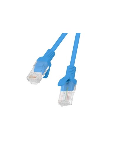 Lanberg Patchcord CAT.5E UTP 1M fluke passed 10-pack, Blue | PCU5-20CC-0100-B Lanberg Patchcord CAT.5E UTP 1M fluke passed 10-pack, Blue | PCU5-20CC-0100-B