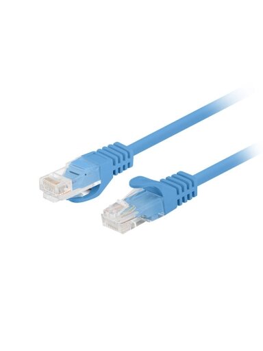 Lanberg Patchcord CAT.5E UTP 3M fluke passed 10-pack, Blue | PCU5-20CC-0300-B Lanberg Patchcord CAT.5E UTP 3M fluke passed 10-pack, Blue | PCU5-20CC-0300-B