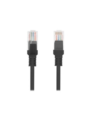 Lanberg | Patchcord CAT.5E UTP | PCU5-10CC-1000-BK | 10 m | Black