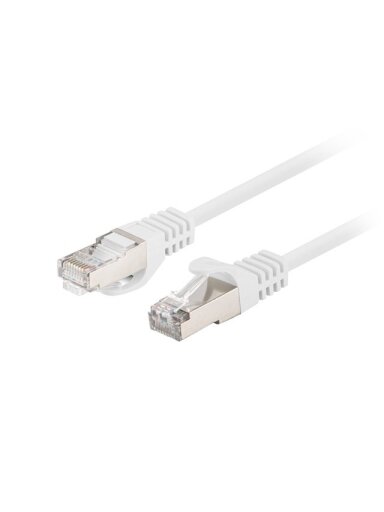 Lanberg Patchcord CAT.6 FTP 0.5M fluke passed 10-pack, White | PCF6-20CC-0050-W
