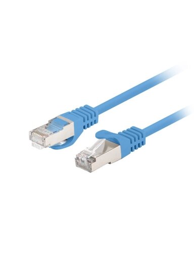Lanberg Patchcord CAT.6 FTP 1M fluke passed 10-pack, Blue | PCF6-20CC-0100-B