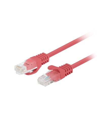 Lanberg Patchcord CAT.6 UTP 0.25M fluke passed 10-pack, Red | PCU6-20CC-0025-R Lanberg Patchcord CAT.6 UTP 0.25M fluke passed 10-pack, Red | PCU6-20CC-0025-R
