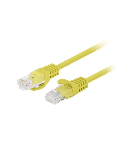 Lanberg Patchcord CAT.6 UTP 1.5M fluke passed 10-pack, Yellow | PCU6-20CC-0150-Y Lanberg Patchcord CAT.6 UTP 1.5M fluke passed 10-pack, Yellow | PCU6-20CC-0150-Y