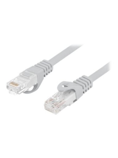 Lanberg | Patchcord Cat.6 UTP LSZH CU | PCU6-10CU-0050-S | 0.5 m | Gray