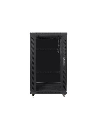 Lanberg | Rack cabinet 19" free-standing 22U/600x800 (flat pack) | FF01-6822-12B | Black Lanberg | Rack cabinet 19" free-standing 22U/600x800 (flat pack) | FF01-6822-12B | Black