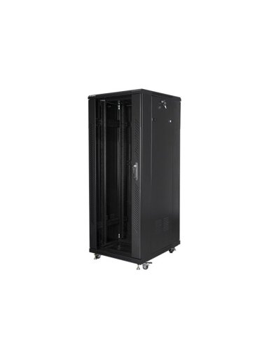 Lanberg | Rack cabinet 19" free-standing 42U/600x800 (flat pack) | FF01-6842-12B | Black Lanberg | Rack cabinet 19" free-standing 42U/600x800 (flat pack) | FF01-6842-12B | Black