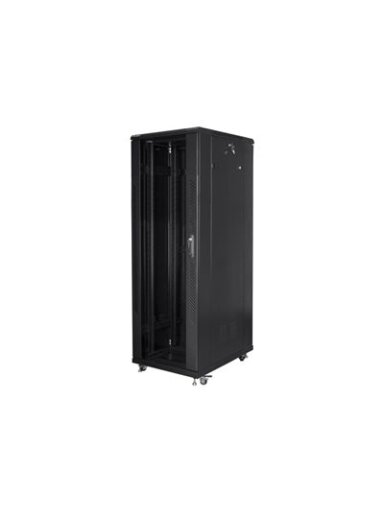 Lanberg | Rack cabinet 19" free-standing 47U/800x800 (flat pack) | FF01-8847-12B | Black Lanberg | Rack cabinet 19" free-standing 47U/800x800 (flat pack) | FF01-8847-12B | Black