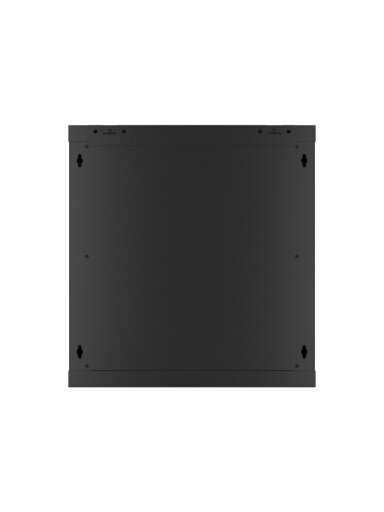 Lanberg | Rack cabinet 19" wall-mount 12U/600x450 with perforated door (flat pack) | WF01-6412-23B | Black Lanberg | Rack cabinet 19" wall-mount 12U/600x450 with perforated door (flat pack) | WF01-6412-23B | Black