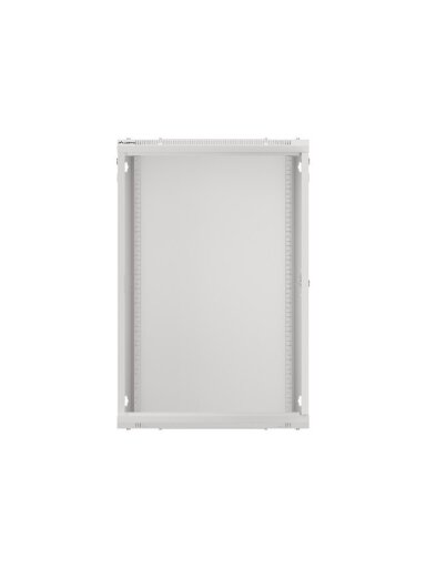 Lanberg | Rack cabinet 19" wall-mount 18U/600x600 (flat pack) | WF01-6618-10S | Grey Lanberg | Rack cabinet 19" wall-mount 18U/600x600 (flat pack) | WF01-6618-10S | Grey