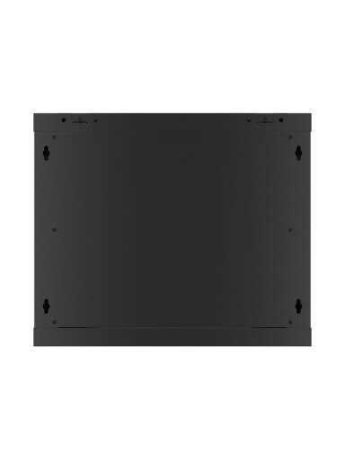 Lanberg | Rack cabinet 19" wall-mount 9U/600x600 (flat pack) V2 | WF01-6609-10B | Black Lanberg | Rack cabinet 19" wall-mount 9U/600x600 (flat pack) V2 | WF01-6609-10B | Black
