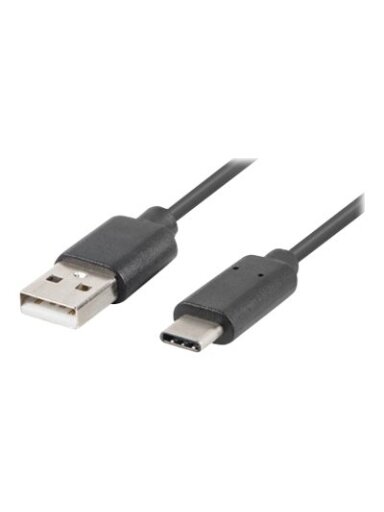 Lanberg | USB-C to USB-A2.0 Cable Black QC 3.0, 1.8 m | CA-USBO-20CU-0018-BK | USB Type-A to USB Type-C