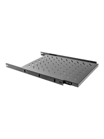Lanberg 19" Sliding Shelf 1U/465x750mm | AK-1011-B | Black Lanberg 19" Sliding Shelf 1U/465x750mm | AK-1011-B | Black