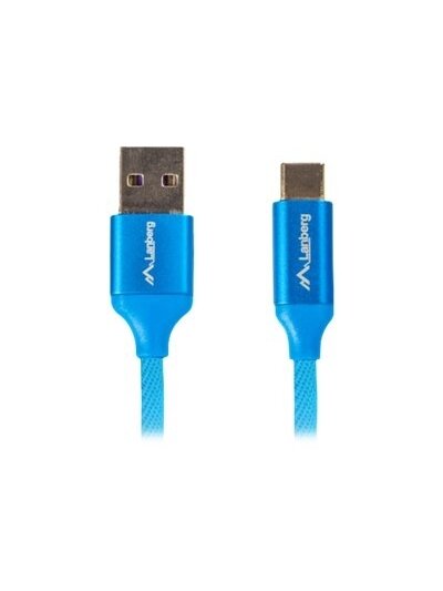 Lanberg | Cable | CA-USBO-21CU-0010-BL | USB-A to USB-C 1 Lanberg | Cable | CA-USBO-21CU-0010-BL | USB-A to USB-C 1