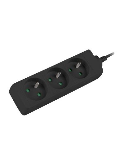 Lanberg Cable Power Strip, 3X French Outlets Quality-Grade Copper, 3 m | PS0-03E-0300-BK 3 Lanberg Cable Power Strip, 3X French Outlets Quality-Grade Copper, 3 m | PS0-03E-0300-BK 3