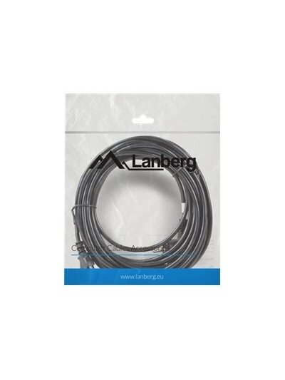 Lanberg | CEE 7/7 to IEC 320 C13 Power Cord | CA-C13C-11CC-0100-BK 1 Lanberg | CEE 7/7 to IEC 320 C13 Power Cord | CA-C13C-11CC-0100-BK 1