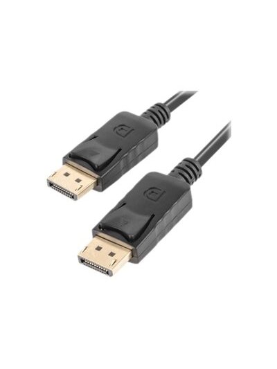 Lanberg | DisplayPort Cable 19 Pin V1.2 4K, 3 m | CA-DPDP-10CC-0030-BK | DisplayPort to DisplayPort Lanberg | DisplayPort Cable 19 Pin V1.2 4K, 3 m | CA-DPDP-10CC-0030-BK | DisplayPort to DisplayPort
