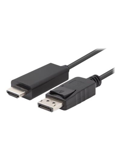 Lanberg | DisplayPort to HDMI Cable | CA-DPHD-11CC-0030-BK | DisplayPort Male | HDMI Male | DP to HDMI | 3 m Lanberg | DisplayPort to HDMI Cable | CA-DPHD-11CC-0030-BK | DisplayPort Male | HDMI Male | DP to HDMI | 3 m