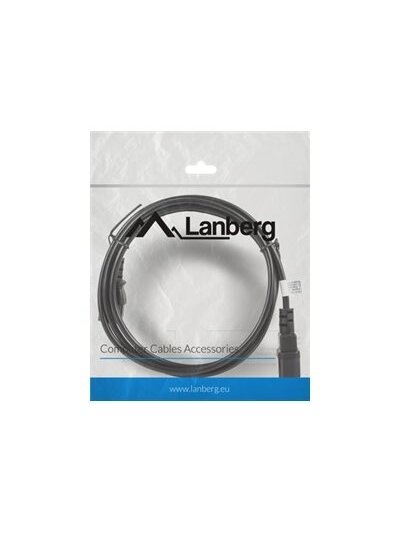 Lanberg | IEC 320 C13 to C14 Cable | CA-C13E-11CC-0018-BK 2