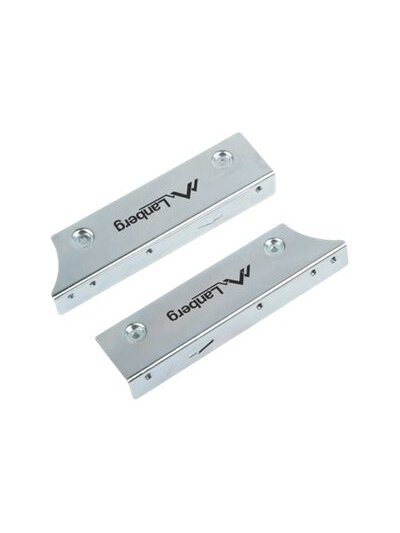 Lanberg Mounting Frame for 2.5" SSD/HDD to 3.5" Bay | IF-35-25 | Silver 2 Lanberg Mounting Frame for 2.5" SSD/HDD to 3.5" Bay | IF-35-25 | Silver 2