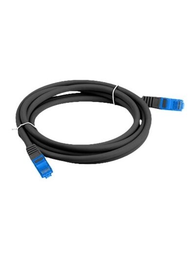 Lanberg | Patch cable - CAT 6a | RJ-45 - male | RJ-45 - male | 1 m | Black | RAL 9004 2 Lanberg | Patch cable - CAT 6a | RJ-45 - male | RJ-45 - male | 1 m | Black | RAL 9004 2